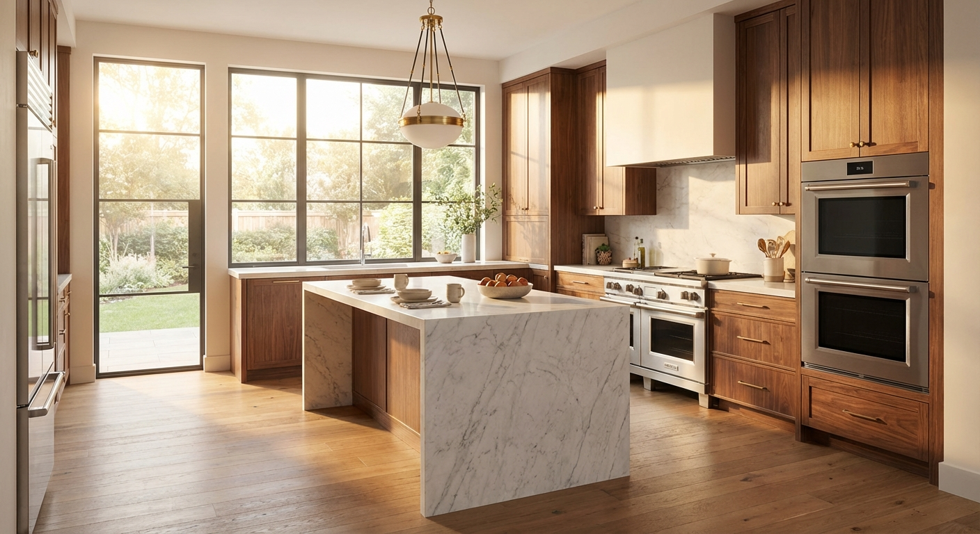 Modern kitchen interior